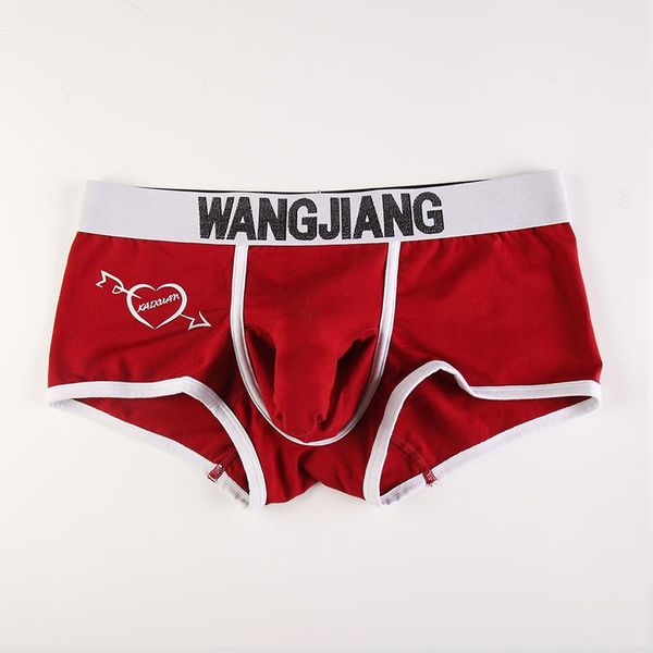 underpants 2021 brand men's gay pure cotton underwear boxer shorts gun egg separation, Black;white
underpants 2021 brand men's gay pure cotton underwear boxer shorts gun egg separation, Black;white