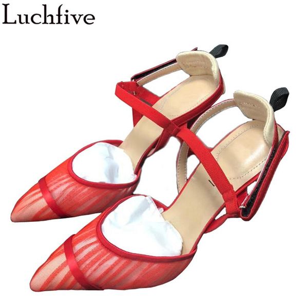 dress shoes pointed toe lace high heels sandals women mesh ventilation gladiator summer brand mujer, Black
dress shoes pointed toe lace high heels sandals women mesh ventilation gladiator summer brand mujer, Black