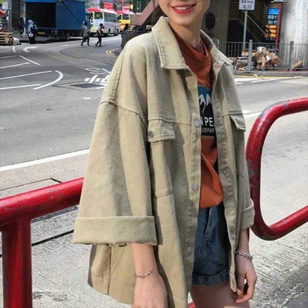women's vests jacket 2021 spring autumn coat loose all-match fashion casual tooling jackets, Black;white
women's vests jacket 2021 spring autumn coat loose all-match fashion casual tooling jackets, Black;white