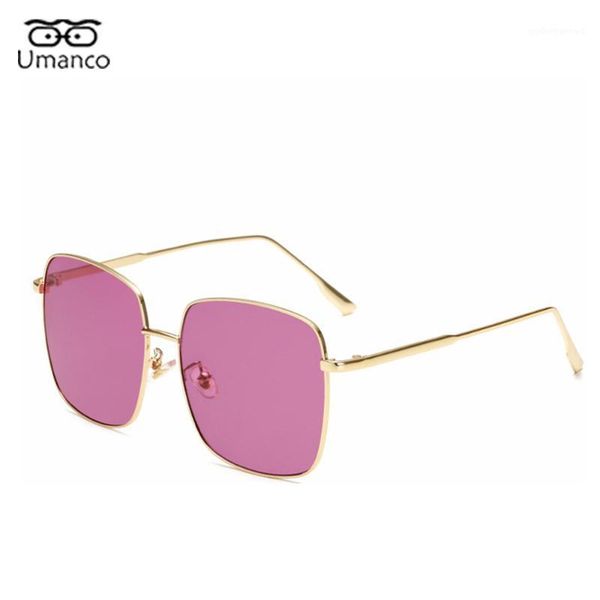 sunglasses 2021 trendy square for women with gold metal frame ac lens eyeglasses brand designer travel beach street shades uv400, White;black
sunglasses 2021 trendy square for women with gold metal frame ac lens eyeglasses brand designer travel beach street shades uv400, White;black