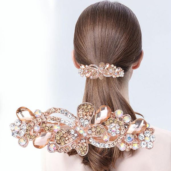 women hairpins brightly colored spring crystal clear rhinestone bridal jewelry korean hair clips & barrettes, Golden;silver
women hairpins brightly colored spring crystal clear rhinestone bridal jewelry korean hair clips & barrettes, Golden;silver