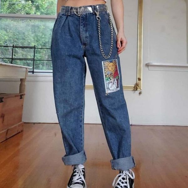 retro cartoon plus size high waist blue trousers woman ladies jeans mujer femme long pants women female denim clothes sdb2 women's
retro cartoon plus size high waist blue trousers woman ladies jeans mujer femme long pants women female denim clothes sdb2 women's