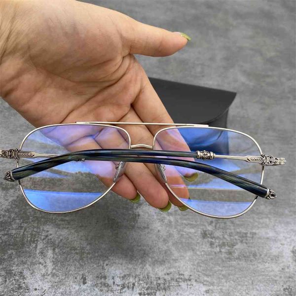 80% off store online crosing glasses frame metal large wide face fashionable men's and women's flat lenses, White;black
80% off store online crosing glasses frame metal large wide face fashionable men's and women's flat lenses, White;black