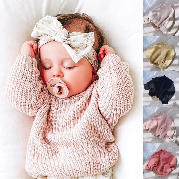 pullover born baby girl boy knit sweater blouse sweatshirt warm crewneck long sleeve for infant toddler costumes, Blue
pullover born baby girl boy knit sweater blouse sweatshirt warm crewneck long sleeve for infant toddler costumes, Blue