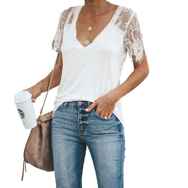 women's blouses & shirts women blouse 2021 summer arrival white shirt female casual short sleeve lace ladies vintage tunic clothes
women's blouses & shirts women blouse 2021 summer arrival white shirt female casual short sleeve lace ladies vintage tunic clothes