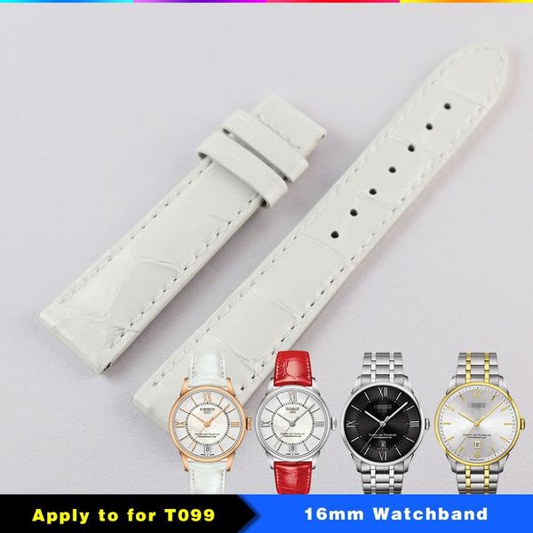 watch bands 16mm t099207a strap genuine leather watchband wrist bracelet watches woman lacquered, Black;brown
watch bands 16mm t099207a strap genuine leather watchband wrist bracelet watches woman lacquered, Black;brown