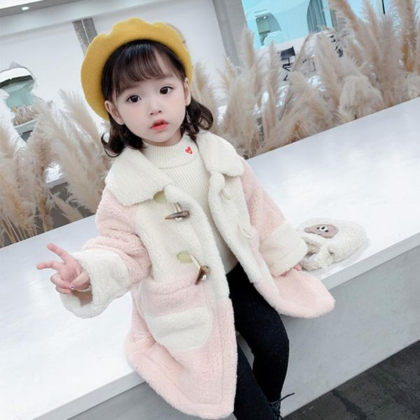 jackets girls long coat thick warm fur coats cotton padded outerwear for children winter kids clothing, Blue;gray
jackets girls long coat thick warm fur coats cotton padded outerwear for children winter kids clothing, Blue;gray