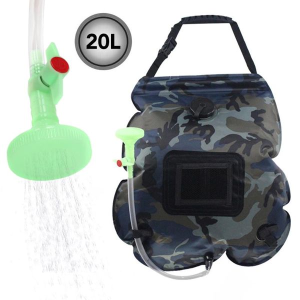 camping water bag collapsible container 20l portable shower by solar power for outdoor hiking bags
camping water bag collapsible container 20l portable shower by solar power for outdoor hiking bags