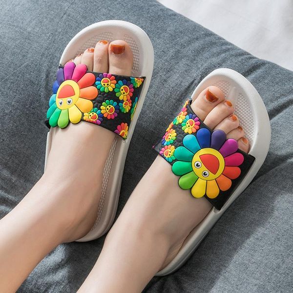 slippers women slide sandals summer beach slides cute flowers sunflower soft sole men couple home outdoor casual shoes, Black
slippers women slide sandals summer beach slides cute flowers sunflower soft sole men couple home outdoor casual shoes, Black