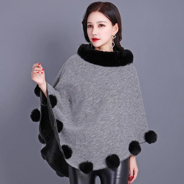 scarves 2021 imitation fur wrap european brown women's coat shawl scarf imitate rex mid-length sleeveless ball, Blue;gray
scarves 2021 imitation fur wrap european brown women's coat shawl scarf imitate rex mid-length sleeveless ball, Blue;gray