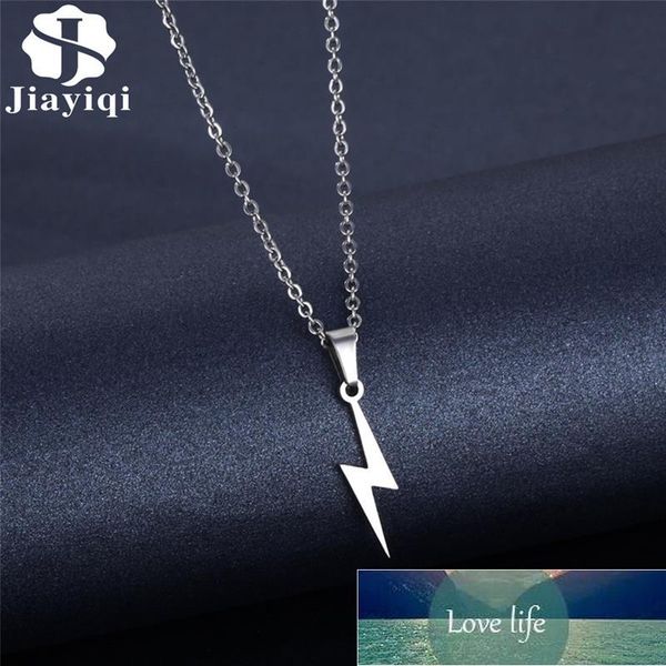 lightning pendant necklace chain 304 stainless steel necklace for women men party ornament jewelry gift factory price expert design quality, Silver
lightning pendant necklace chain 304 stainless steel necklace for women men party ornament jewelry gift factory price expert design quality, Silver