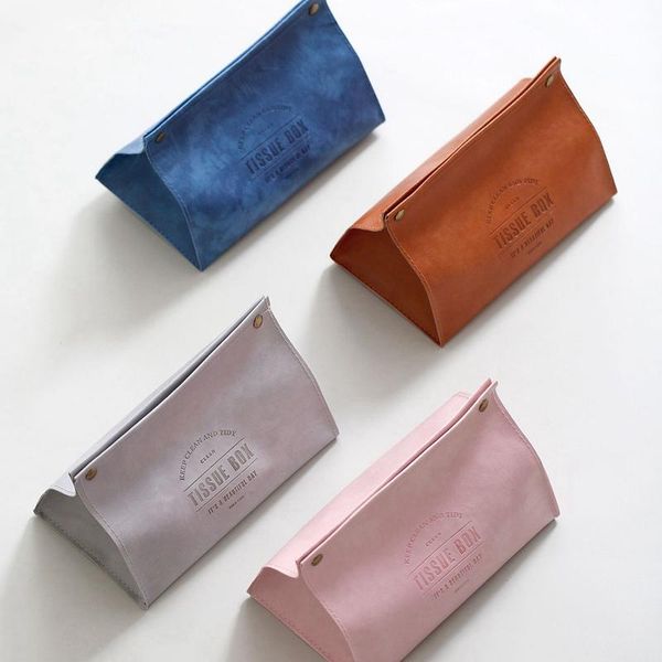 container towel napkin tissue holder ins nordic leather box paper dispenser case for office home decoration boxes & napkins
container towel napkin tissue holder ins nordic leather box paper dispenser case for office home decoration boxes & napkins