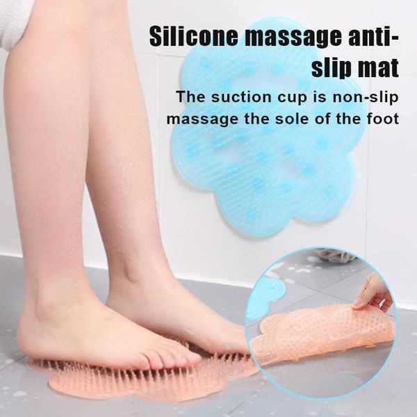bath mats lazy massage pad silicone foot mat shower cushion brush suction cup non-slip lxy9
bath mats lazy massage pad silicone foot mat shower cushion brush suction cup non-slip lxy9