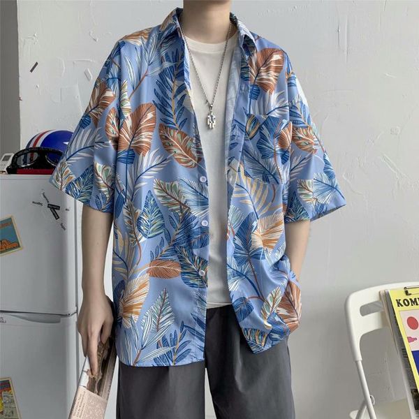 men's casual shirts beach men summer vacation camisas para hombre coconut tree printed short sleeve button down hawaiian for -3xl, White;black
men's casual shirts beach men summer vacation camisas para hombre coconut tree printed short sleeve button down hawaiian for -3xl, White;black
