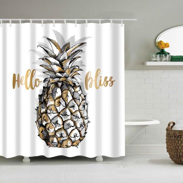 tropical fruit shower curtain pineapple fashion bath accessories with 12 hooks waterproof polyester fabric bathroom decoration curtains
tropical fruit shower curtain pineapple fashion bath accessories with 12 hooks waterproof polyester fabric bathroom decoration curtains