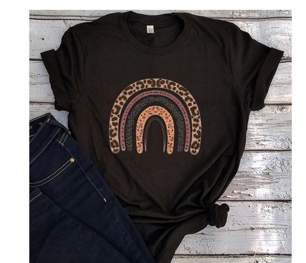 rainbow leopard print be kind graphic t shirts 2021 short sleeve women's oversized shirt black aesthetic t-shirt, White
rainbow leopard print be kind graphic t shirts 2021 short sleeve women's oversized shirt black aesthetic t-shirt, White