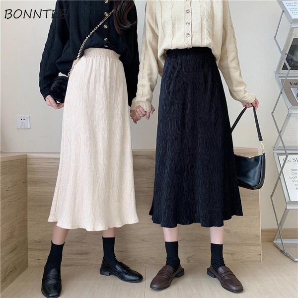 skirts spring women solid friends autumn slim elegant korean style mid-calf casual a-line high elasticity comfortable trendy ins, Black
skirts spring women solid friends autumn slim elegant korean style mid-calf casual a-line high elasticity comfortable trendy ins, Black