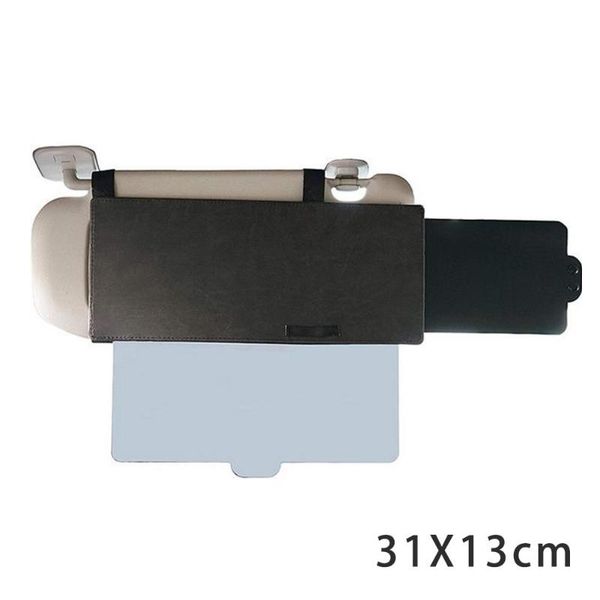 car sunshade protection sun visor extender see through shade shield side universal window anti-glare