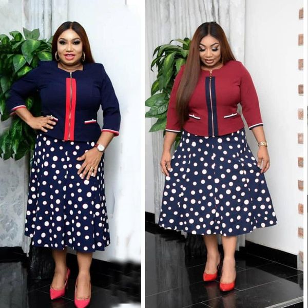 casual dresses spring autumn africa dress wave point small suit commute office plus size women clothing printing o neck robe 2xl-5xl, Black;gray
casual dresses spring autumn africa dress wave point small suit commute office plus size women clothing printing o neck robe 2xl-5xl, Black;gray