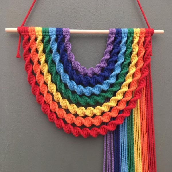 tapestries rainbow tapestry wall boho decoration hanging living room pendant weaving children's kindergarten home gift
tapestries rainbow tapestry wall boho decoration hanging living room pendant weaving children's kindergarten home gift