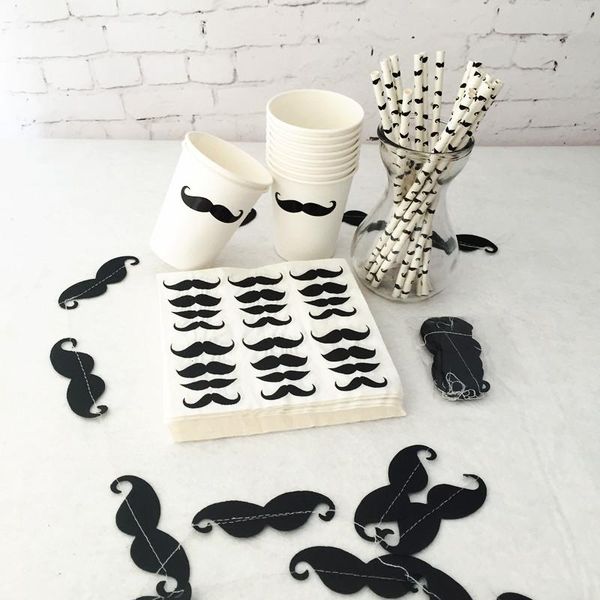 packaging dinner service 20 people moustache party decor tableware bachelor decorations paper cups napkins straw baby boy birthday
packaging dinner service 20 people moustache party decor tableware bachelor decorations paper cups napkins straw baby boy birthday