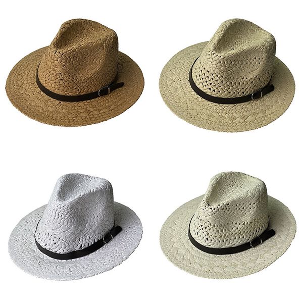 beach straw hats wide brim hat straws belt knight party cap pure color shade summer autumn sunhat outdoor caps british style wmq829, Yellow
beach straw hats wide brim hat straws belt knight party cap pure color shade summer autumn sunhat outdoor caps british style wmq829, Yellow