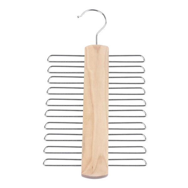 clothing & wardrobe storage store 20 bar wooden tie hanger - scarfs & belt rack organiser
clothing & wardrobe storage store 20 bar wooden tie hanger - scarfs & belt rack organiser
