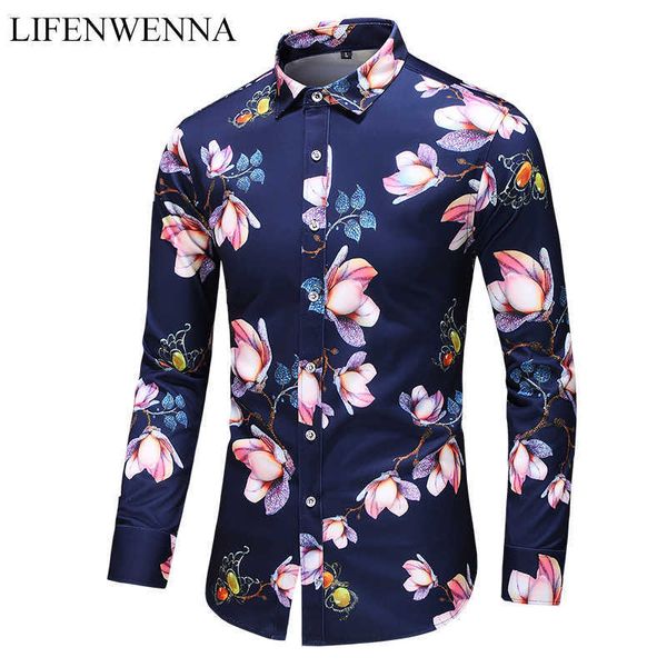 autumn long sleeve flowers shirts men men's button down social hawaiian floral shirt business shirts plus size 6xl 7xl 210528, White;black
autumn long sleeve flowers shirts men men's button down social hawaiian floral shirt business shirts plus size 6xl 7xl 210528, White;black