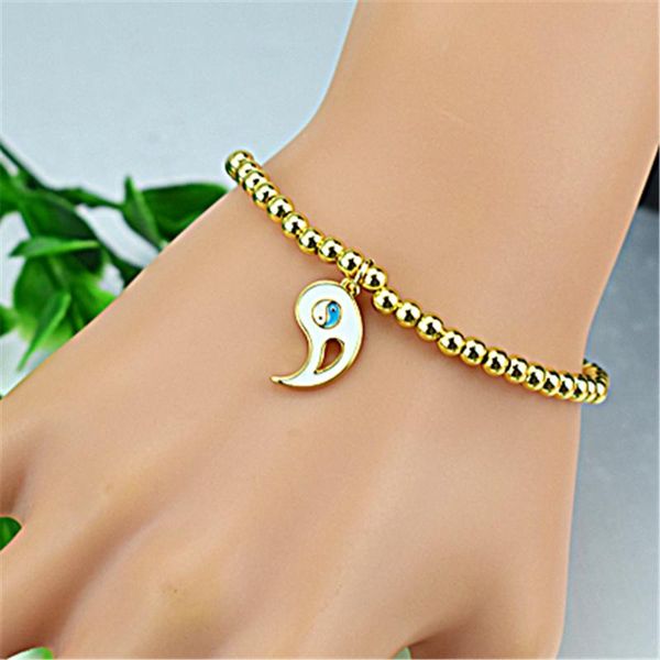 beaded, strands 2021 yin and yang gossip array bracelet pendant jewelry ladies fashion trend enamel charm, Black
beaded, strands 2021 yin and yang gossip array bracelet pendant jewelry ladies fashion trend enamel charm, Black