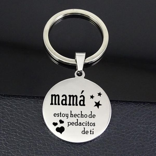keychains mama disc keychain estoy "hechode pedocitos de ti" mother's day gift jewelry for drop yp7088, Silver
keychains mama disc keychain estoy "hechode pedocitos de ti" mother's day gift jewelry for drop yp7088, Silver