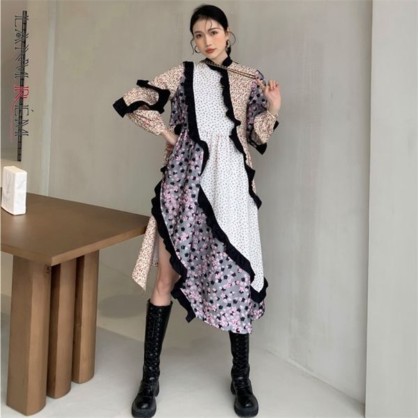 lanmrem new spring autumn dress women long sleeve plus size patchwork printed flower dresses ladies party clothes 2a3301 210409, Black;gray
lanmrem new spring autumn dress women long sleeve plus size patchwork printed flower dresses ladies party clothes 2a3301 210409, Black;gray