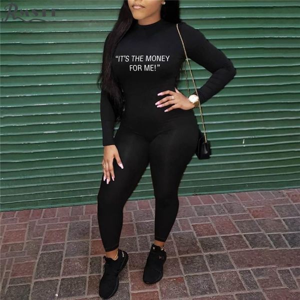 european and american women's long sleeve round neck fashion casual tight letter printing jumpsuit jumpsuits & rompers, Black;white
european and american women's long sleeve round neck fashion casual tight letter printing jumpsuit jumpsuits & rompers, Black;white