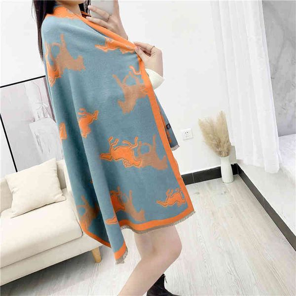 70% off design scarf 2021 autumn winter fashion pentium women's long imitation cashmere thickened shawl bib, Blue;gray
70% off design scarf 2021 autumn winter fashion pentium women's long imitation cashmere thickened shawl bib, Blue;gray