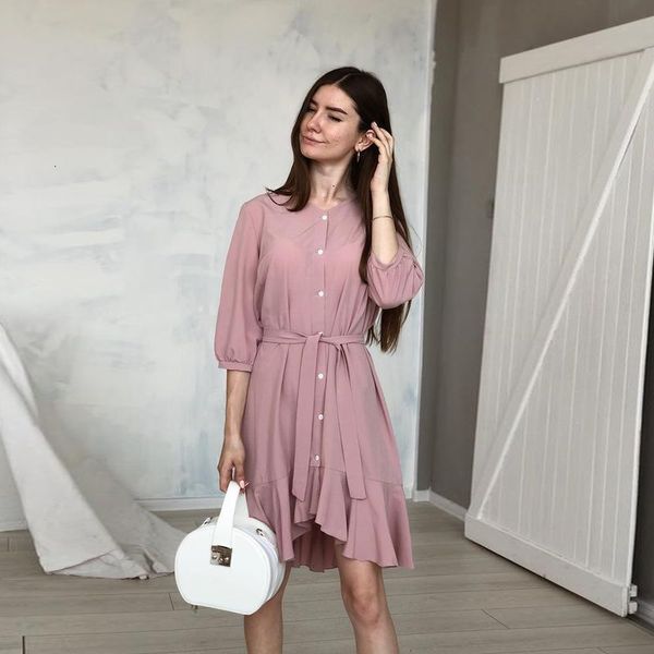 dresses women vintage ruffled sashes a-line party three quarter sleeve v-neck solid elegant casual mini 2021 spring dress, Black;gray
dresses women vintage ruffled sashes a-line party three quarter sleeve v-neck solid elegant casual mini 2021 spring dress, Black;gray