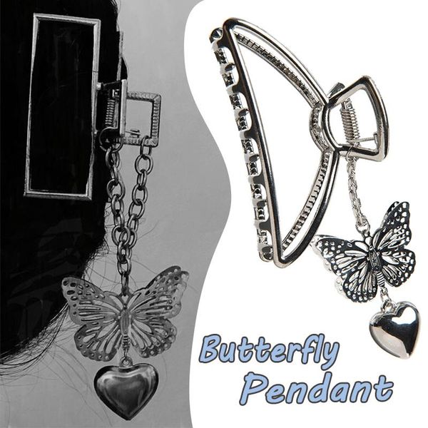 hair accessories vintage goth butterfly love tassel pendant hairpins claw for women egirl party jewelry clip
hair accessories vintage goth butterfly love tassel pendant hairpins claw for women egirl party jewelry clip
