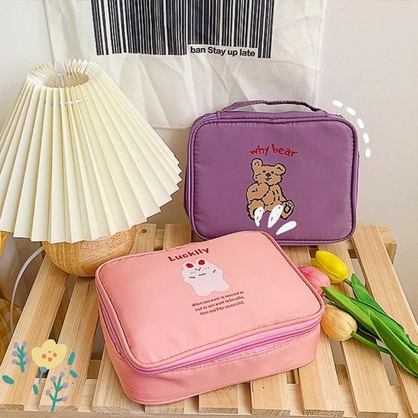 cartoon cosmetic bags women cute bear cosmetics box case for girls make up travel organizer beauty toiletry makeup pouch & cases
cartoon cosmetic bags women cute bear cosmetics box case for girls make up travel organizer beauty toiletry makeup pouch & cases