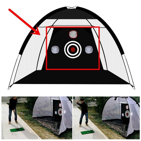 golf training aids 2-3 meters trainer hitting cage with holes indoor foldable practice net set garden
golf training aids 2-3 meters trainer hitting cage with holes indoor foldable practice net set garden