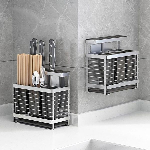 kitchen storage & organization 1pcs 304 stainless steel stand 2 in 1 rack knife holder cutlery box organizer container accessories
kitchen storage & organization 1pcs 304 stainless steel stand 2 in 1 rack knife holder cutlery box organizer container accessories