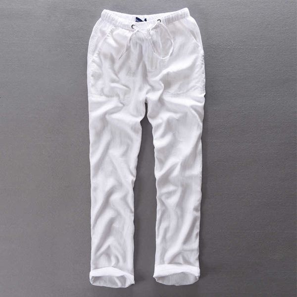 men's pants de linho da marca casuais para soltos cintura elstica brancas dos homens moda slidos calas yj6b, Black
men's pants de linho da marca casuais para soltos cintura elstica brancas dos homens moda slidos calas yj6b, Black