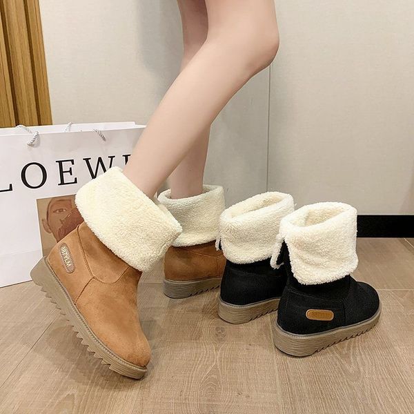 fhanchu 2022 new women snow bootswarm plush winter shoesmid calf high bootantiskid soleround toeblackbrowndropship, Black
fhanchu 2022 new women snow bootswarm plush winter shoesmid calf high bootantiskid soleround toeblackbrowndropship, Black
