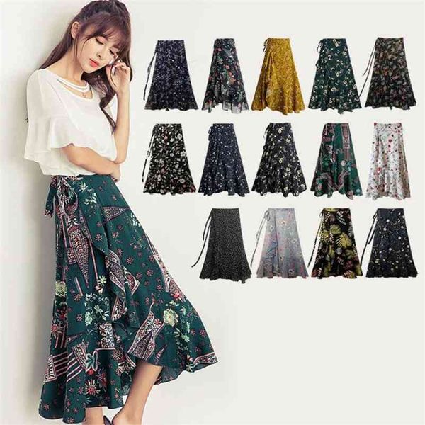 bohemia beach skirt women spring summer chiffon flower pattern skirtmedium elastic waist skirt 210412, Black
bohemia beach skirt women spring summer chiffon flower pattern skirtmedium elastic waist skirt 210412, Black