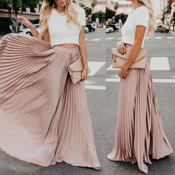 skirts women boho chiffon skirt femme long maxi ladies beach pleated sundress of thin see-through, Black
skirts women boho chiffon skirt femme long maxi ladies beach pleated sundress of thin see-through, Black