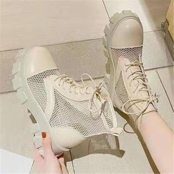 women thick bottom black beige mesh summer cool boots students lace up platform high shoes female breathable ankle botas
women thick bottom black beige mesh summer cool boots students lace up platform high shoes female breathable ankle botas