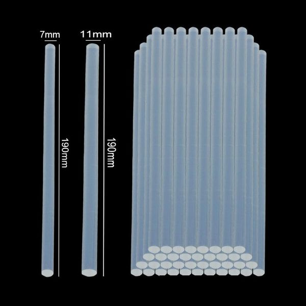 glue guns 10-100pcs transparent melt stick 7mm / 11mm strong visco home diy tools for electric gun craft repair
glue guns 10-100pcs transparent melt stick 7mm / 11mm strong visco home diy tools for electric gun craft repair