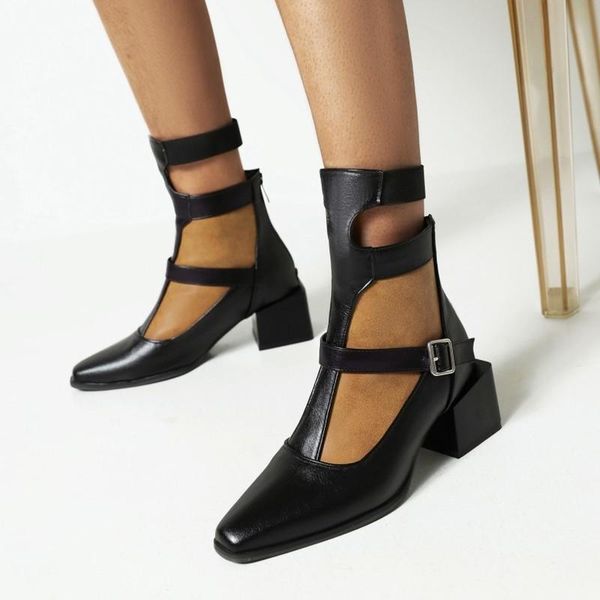 dress shoes women's spring and autumn 2021 all-match european style high-heeled square head 33-9, Black
dress shoes women's spring and autumn 2021 all-match european style high-heeled square head 33-9, Black