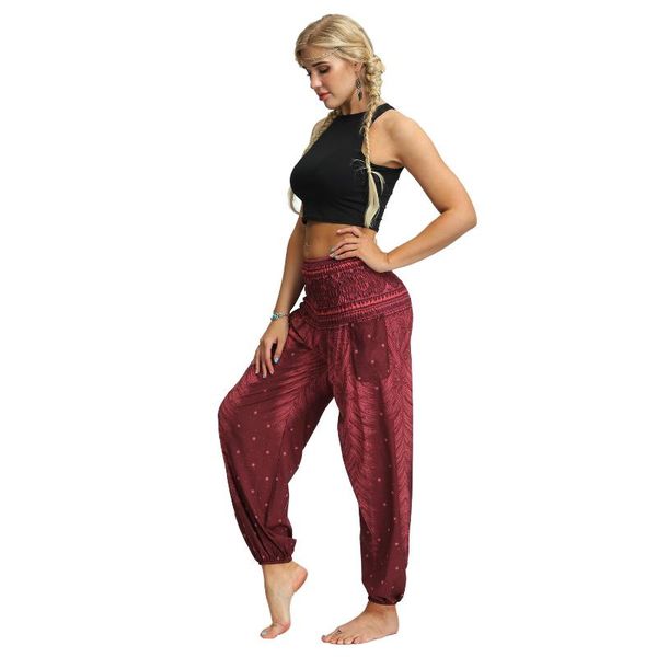 women's pants & capris women wide leg bohemian style high elastic waist long beach casual holiday trousers, Black;white
women's pants & capris women wide leg bohemian style high elastic waist long beach casual holiday trousers, Black;white