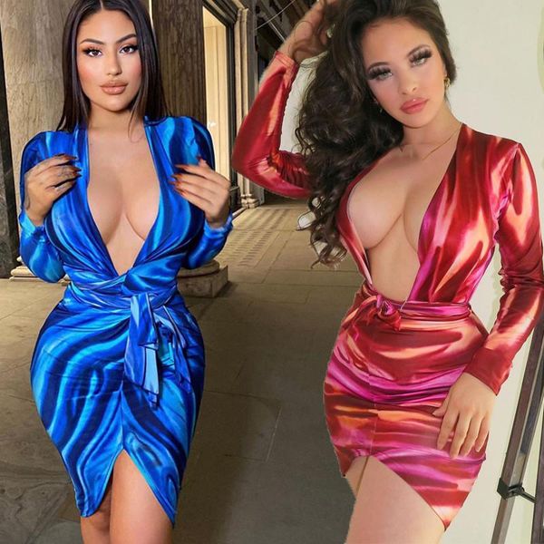 casual dresses wuhe tie dye print long sleeve revealing bodycon bandage mini dress women fashion outfits club party wear, Black;gray
casual dresses wuhe tie dye print long sleeve revealing bodycon bandage mini dress women fashion outfits club party wear, Black;gray