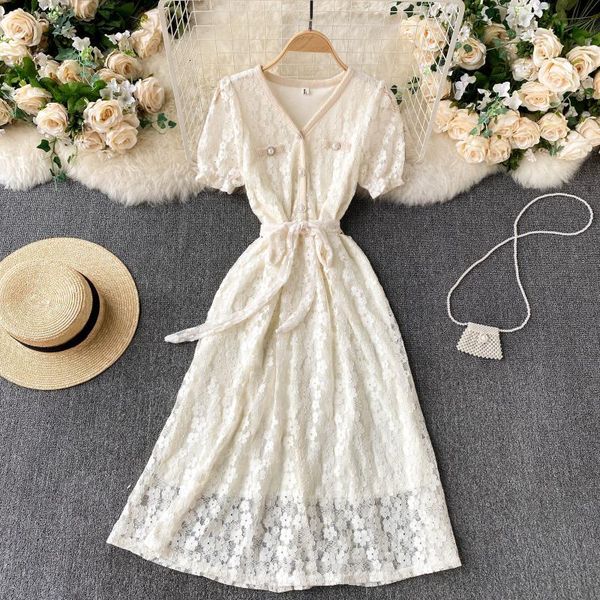 dresses women elegant retro sleeve v neck lace up a-line es summer chic streetwear solid midi, Black;gray
dresses women elegant retro sleeve v neck lace up a-line es summer chic streetwear solid midi, Black;gray