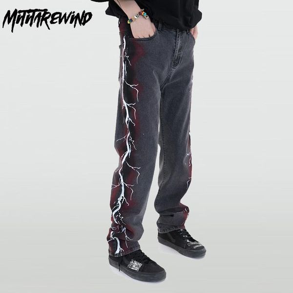 hip hop streetwear jeans men dark personality side printed for casual loose cowboy trousers denim pants hombre men's, Blue
hip hop streetwear jeans men dark personality side printed for casual loose cowboy trousers denim pants hombre men's, Blue