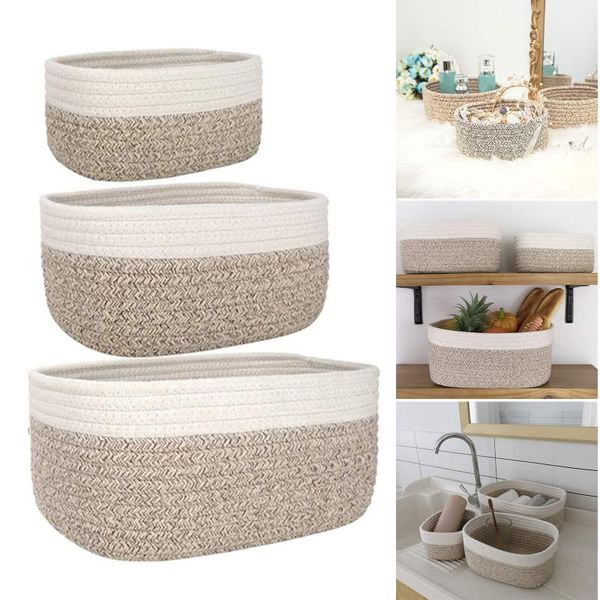 storage baskets woven basket multifunctional large capacity retro desktool for bedroom kitchen living room ship
storage baskets woven basket multifunctional large capacity retro desktool for bedroom kitchen living room ship